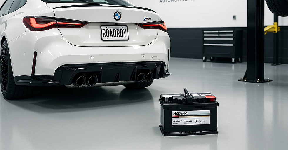 Car battery and electrical system inspection representing the free charging system test at RoadReady Automotive