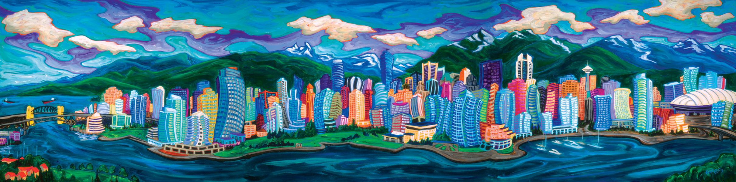 FP36 - Vancouver Skyline