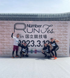 国立競技場リレーイベント時の様子