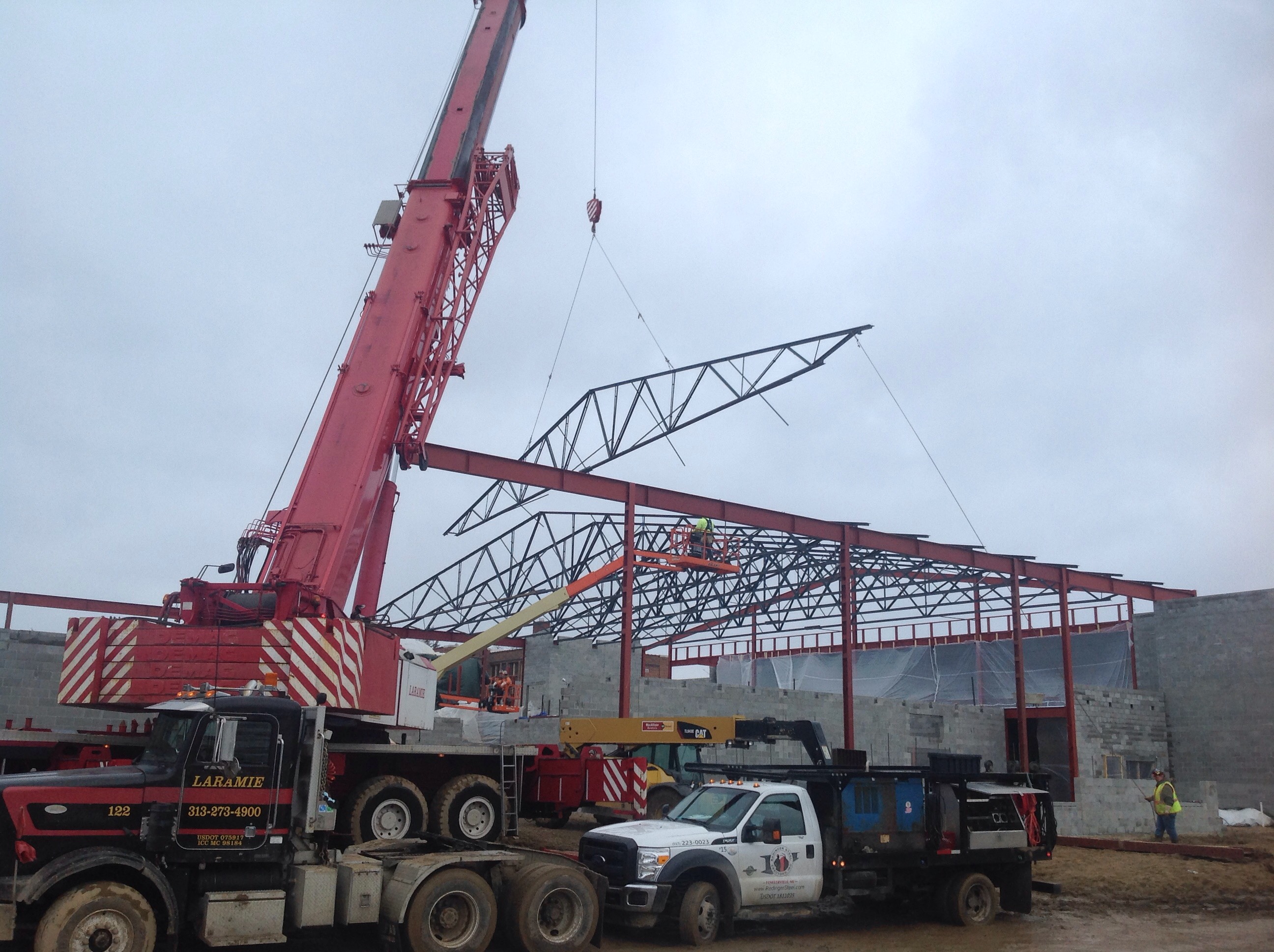 Structural Steel Erection Redinger Steel Erectors, Inc.