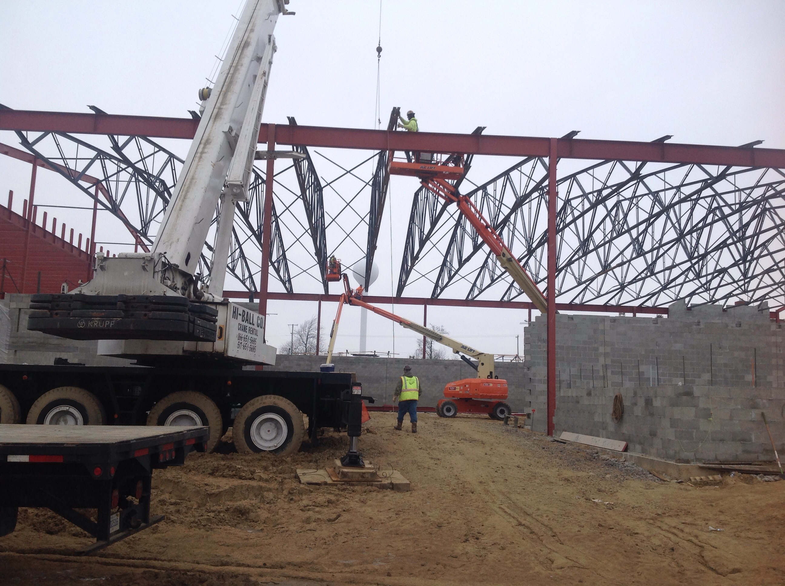 Structural Steel Erection Redinger Steel Erectors, Inc.