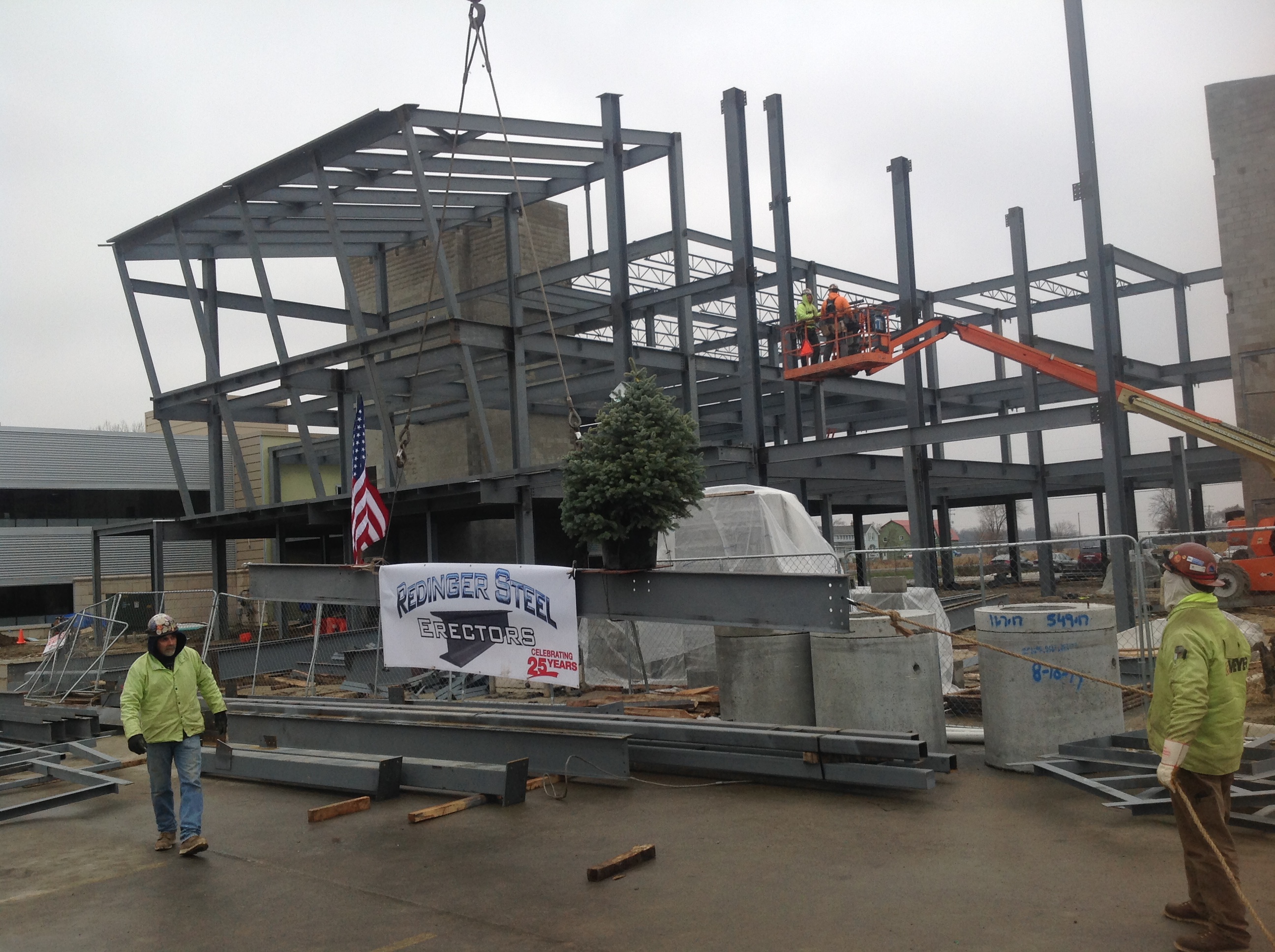 Structural Steel Erection Redinger Steel Erectors, Inc.