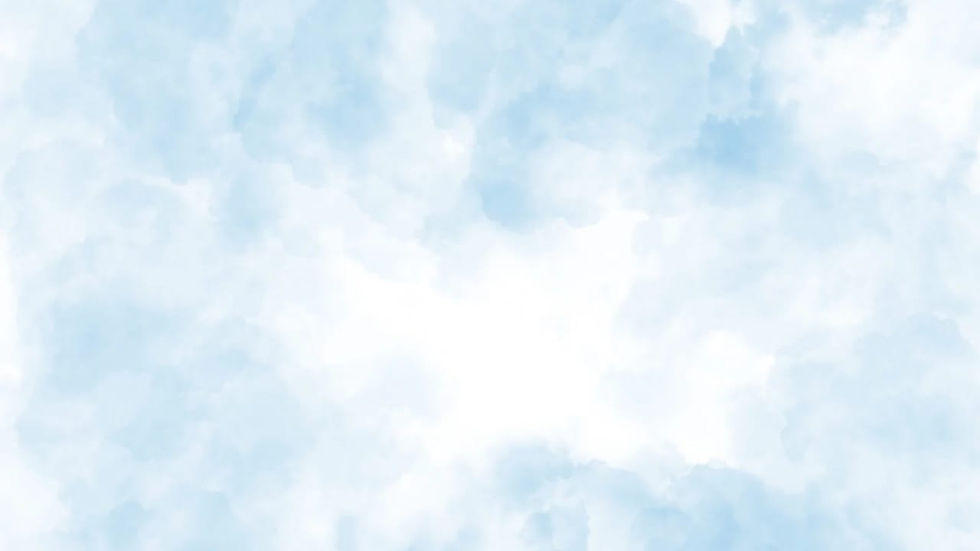 Céu azul, limpo, harmonioso e iluminado.
