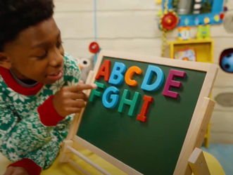 Alphabet Christmas: Jesus Born Stable, Luke 2:1-7