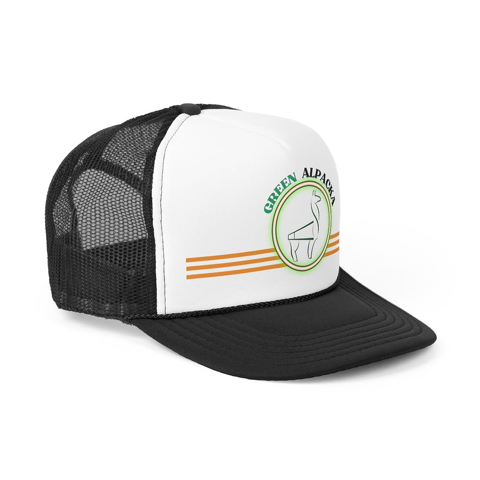 Thumbnail: The Champagne of Hats - Green Alpacka Trucker Hats