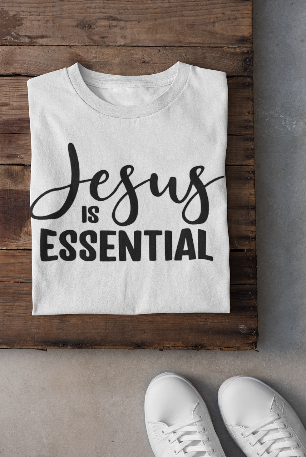 Jesus is Essential unisex crew neck