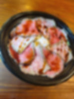 (販売停止中)あか牛のローストビーフ丼