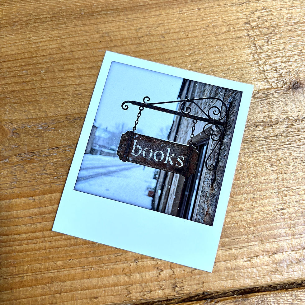 Thumbnail: Bookish Polaroid set