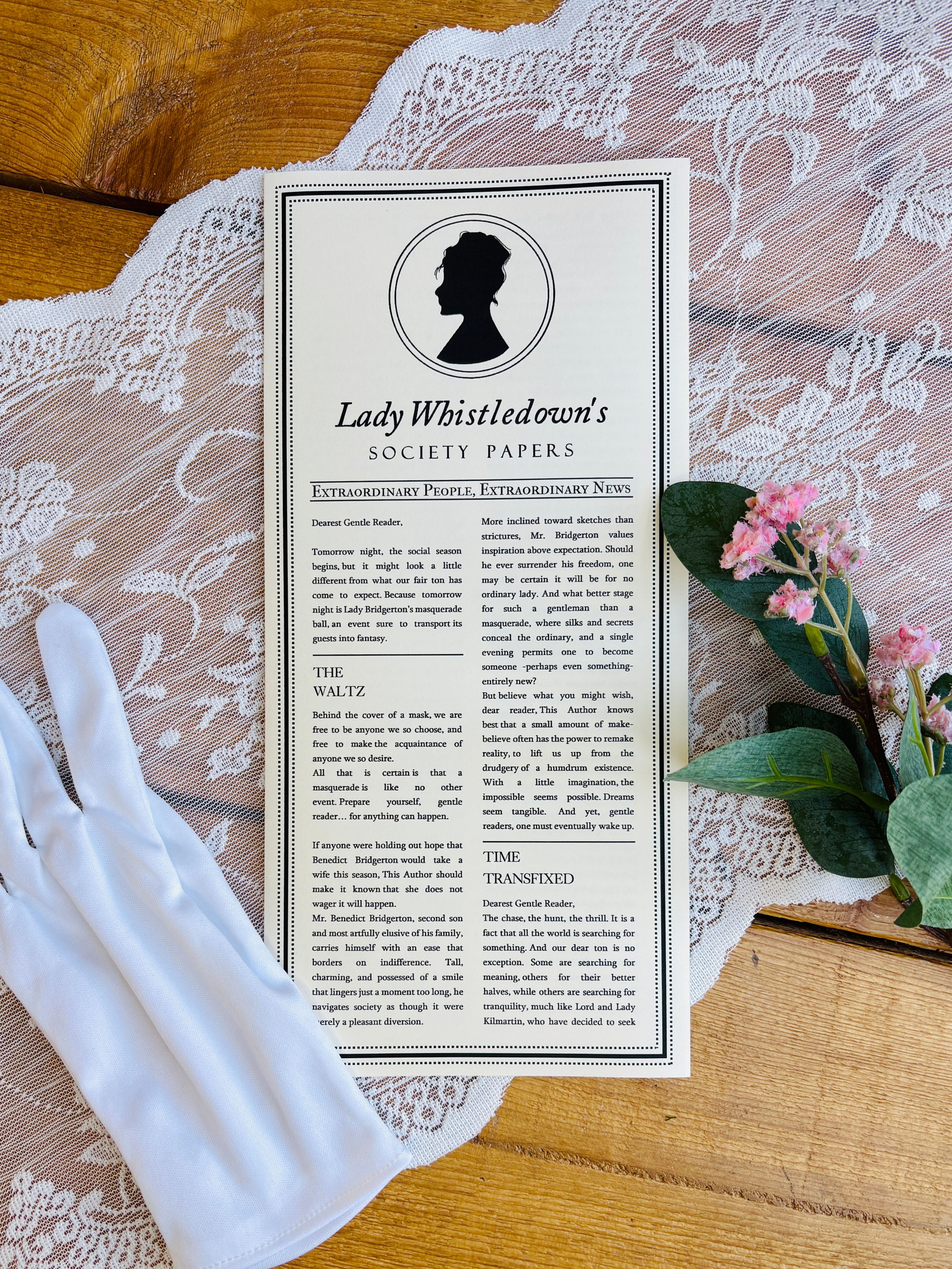 Season 4 | Bridgerton - Lady Whistledown Papers