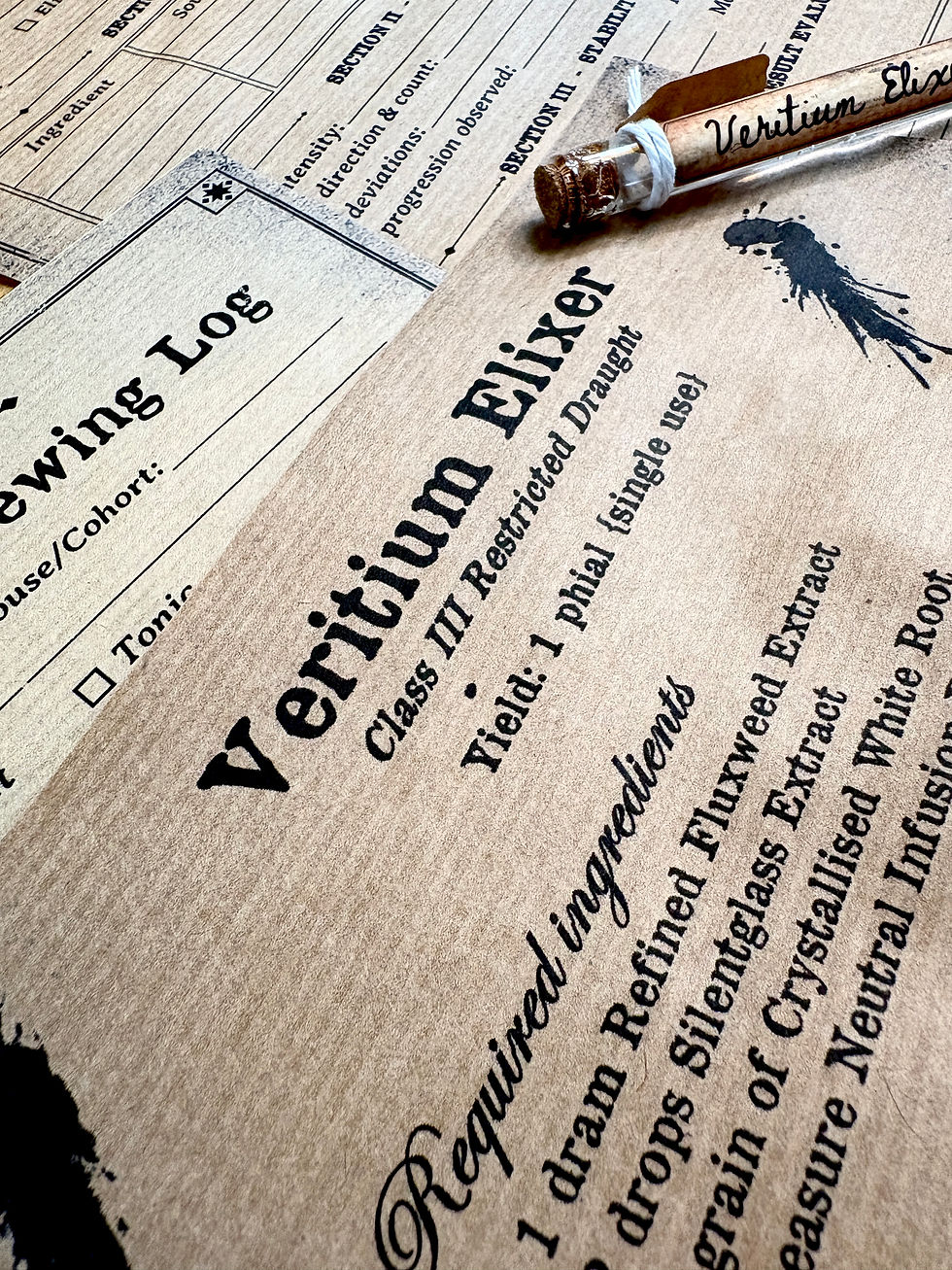Thumbnail: Potion Studies Recipe - Veritium Elixer