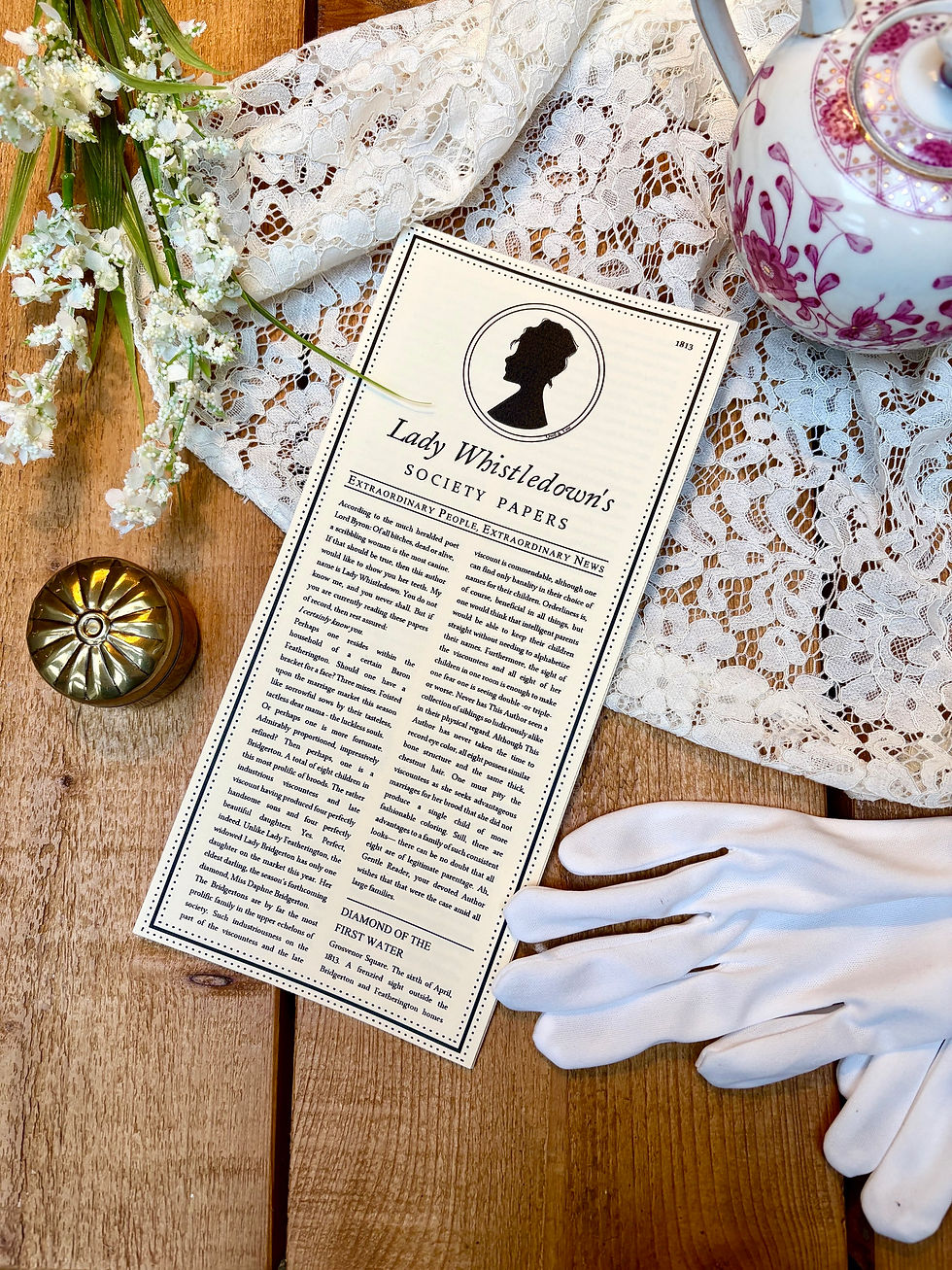 Bridgerton Lady Whistledown