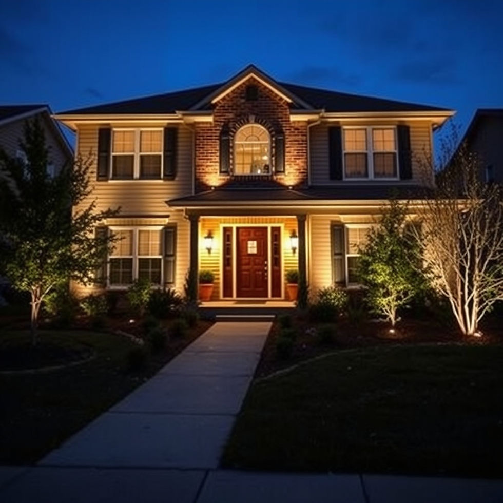Outdoor landscape lighting