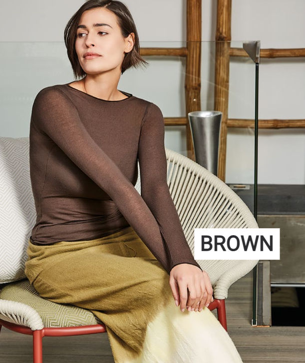 Miniatura: Manica lunga SUBLYME GIROCOLLO DONNA CASHMERE 1412 