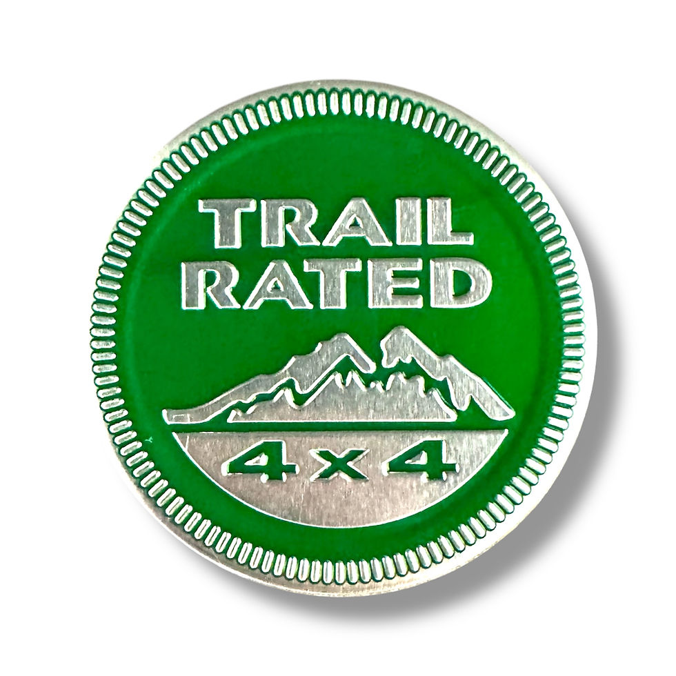 Trail Rated 4x4 Badge | for Jeep - Green