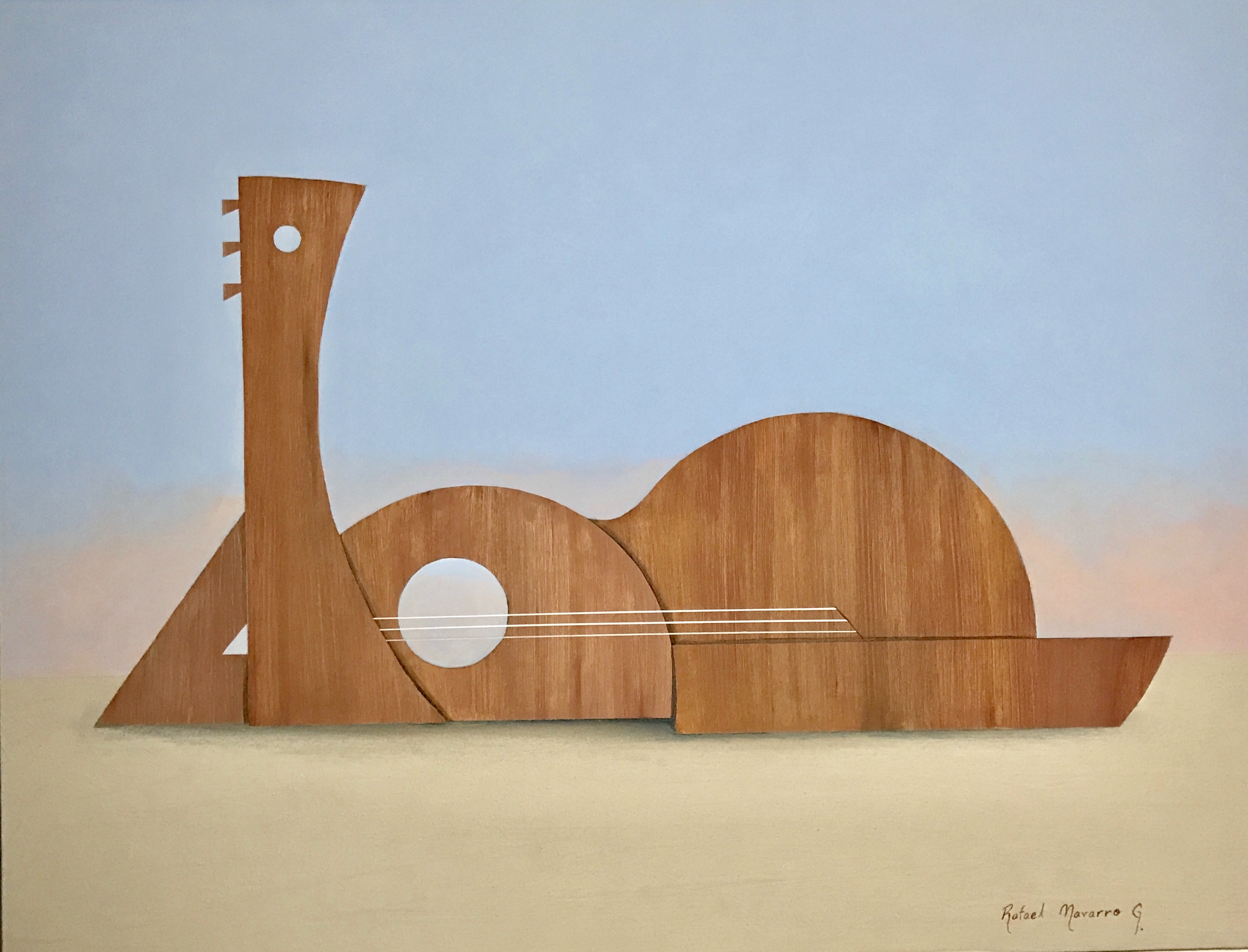 "Desert Sunbather"