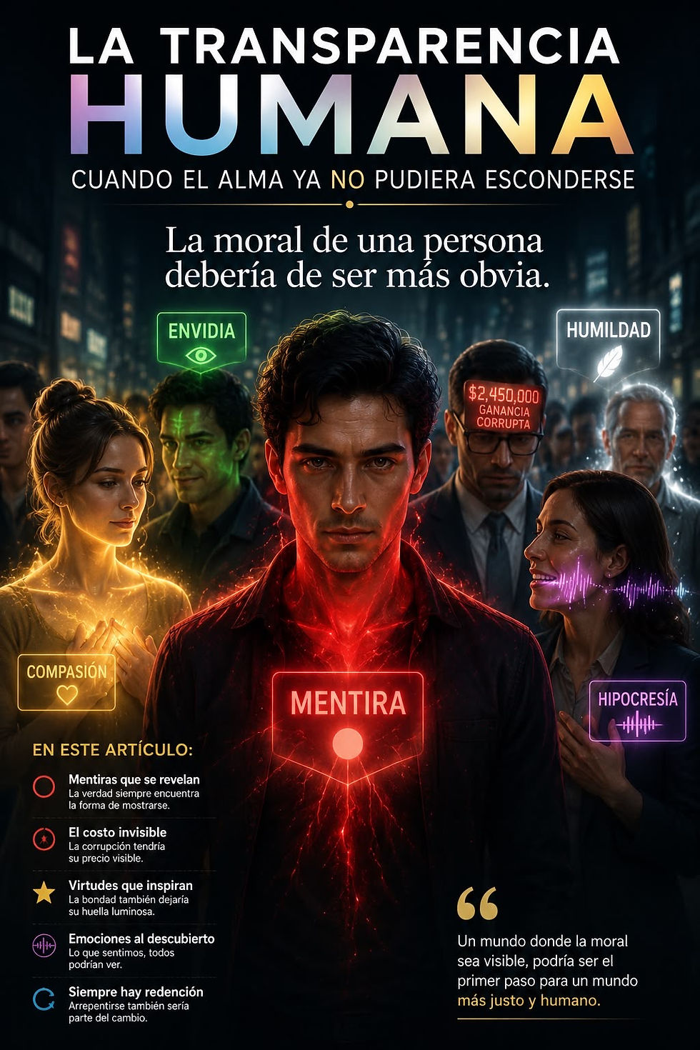 La Transparencia Humana: Cuando el Alma Ya No Pudiera Esconderse