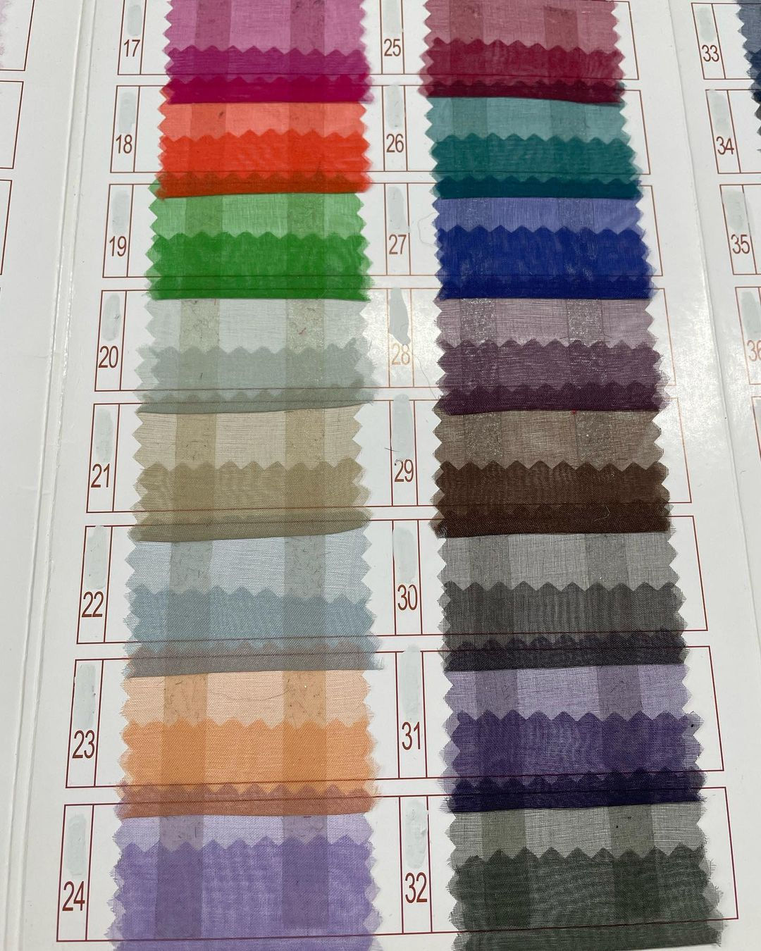 Organza de Seda 100%