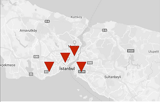 tango kursu istanbul haritası