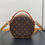 Thumbnail: Louis Vuitton LV Mini Boite Chapeau Handbag Old Flower Small Apple Bag