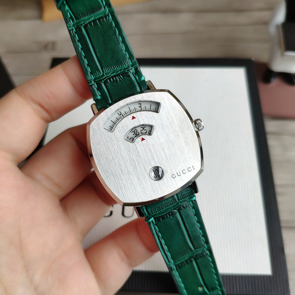 Thumbnail: Gucci Replica Steel Calfskin Watch – Fake Gucci Knock Off Black Minimalist