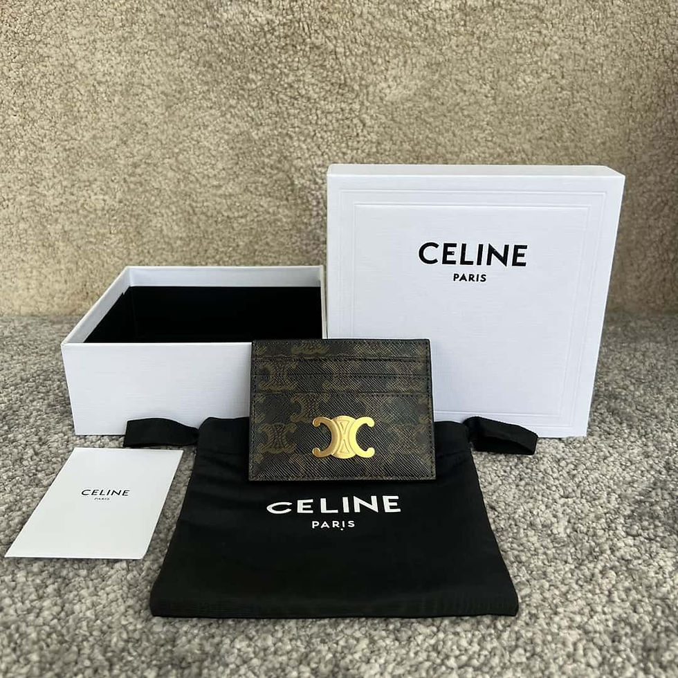 Celine Wallet Brown| Soft Cowhide Celine Dupe