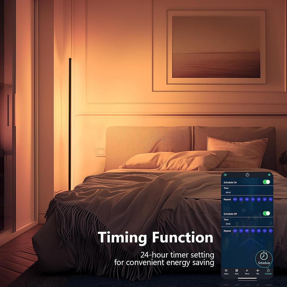 Miniaturbild: Smart RGB Dream Color Floor Lamp with Music Sync Modern 16 Million Color Changin