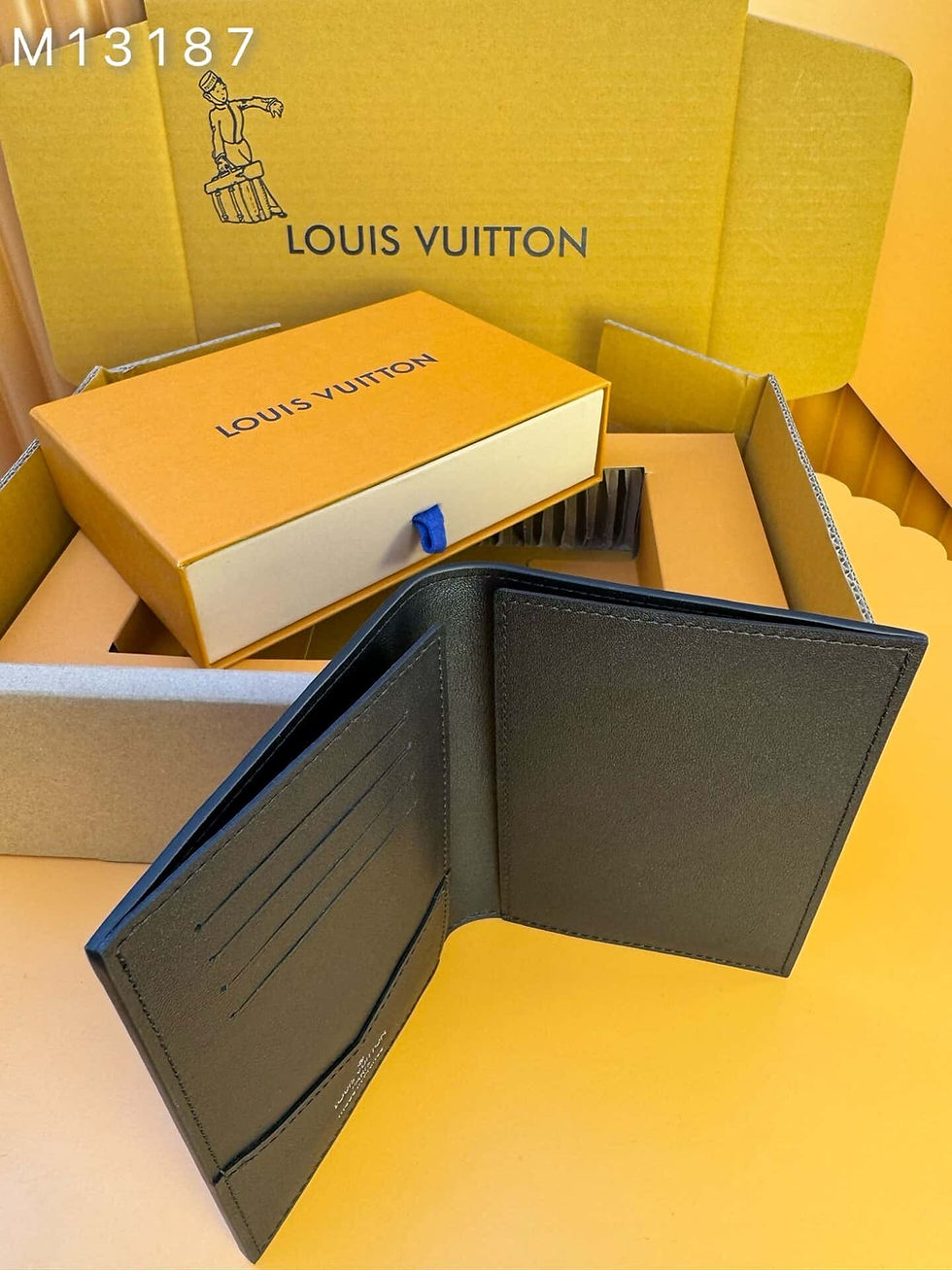 Miniaturbild: Louis Vuitton LV Passport Cover Wallet – Best Louis Vuitton Wallet Replica