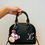 Thumbnail: Louis Vuitton LV x TM ALMA BB Handbag Black Water Ripple Shell Bag Seasonal