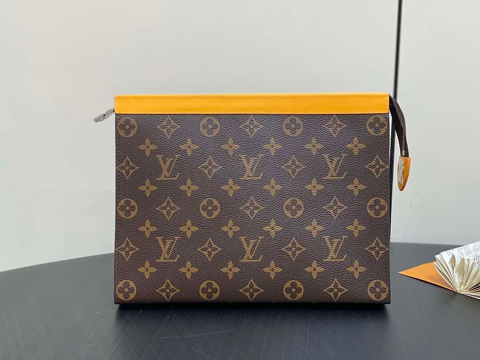 Louis Vuitton Pochette Wallet – Replica Yellow Clutch for Travel
