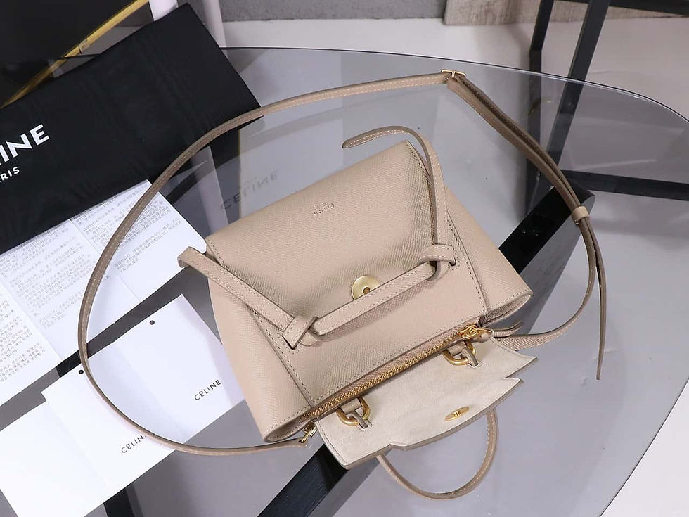Miniaturbild: Celine Pico Belt Bag - Mini Grained Calfskin AAA Replica Celine Look-Alike Bag