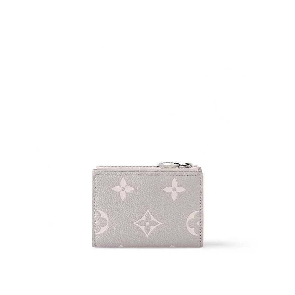 Miniaturbild: Louis Vuitton LV Two-fold Wallet Lisa Wallet Taro Purple Full Leather