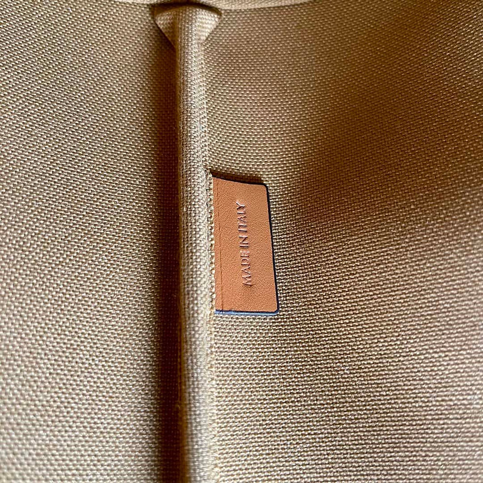 Miniaturbild: CELINE small logo printed bucket bag yellow brown high-quality replica bags