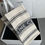 Thumbnail: Celine CABAS THAIS Large | Striped Jacquard Tote Dupe Bag