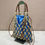 Thumbnail: Prada new handmade rope bag macramé design 1BC111 braided