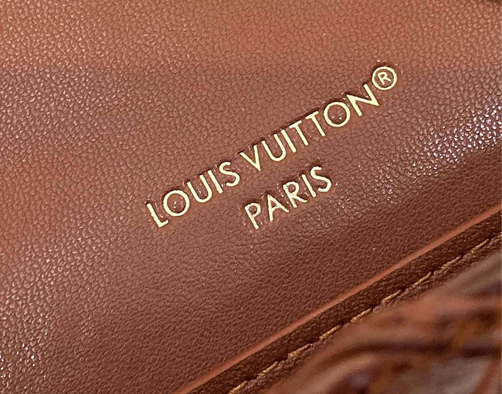 Thumbnail: Louis Vuitton LV WALLET ON CHAIN GO-14 Handbag Full Leather Diamond Chain Bag