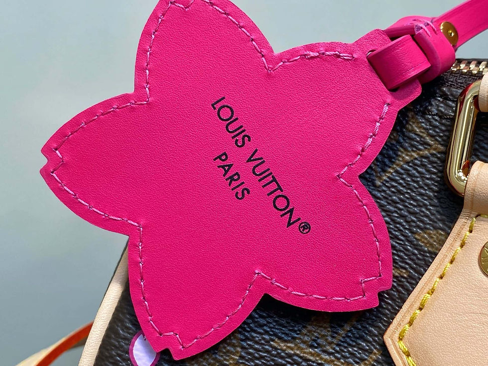 Miniaturbild: Louis Vuitton LV x TM SPEEDY BANDOULIÈRE 25 Handbag Laohua Sakura/Takashi Muraka