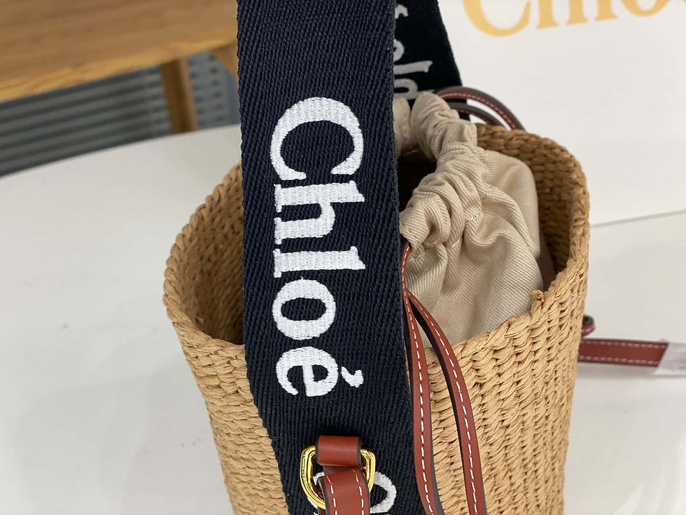 Thumbnail: Chloe small bucket bag panda color matching 17CM chloe looklike bag aaa replica