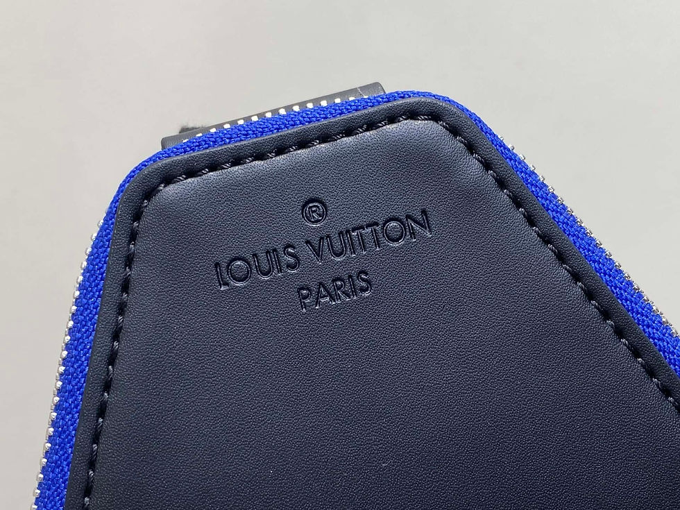 Thumbnail: Avenue Shoulder Bag Black Check Blue Label Men'S Bag Chest Bag – LUV365