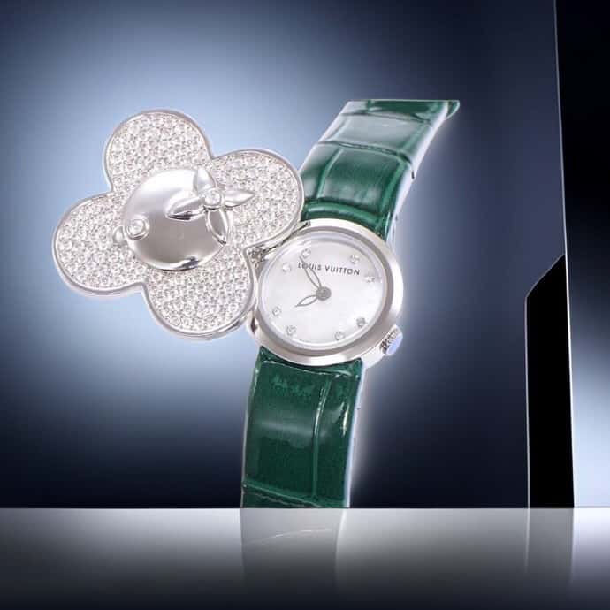 Thumbnail: Fake Louis Vuitton Mascot Watch – 18K Diamond Dial