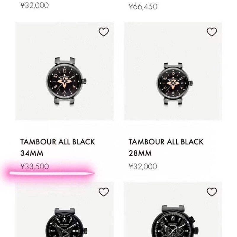 Thumbnail: Designer Watch LOV - 8313