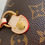 Miniaturbild: Louis Vuitton LV Old Flower Silk-screen Flower Shopping Bag NEVERFULL Medium Bag