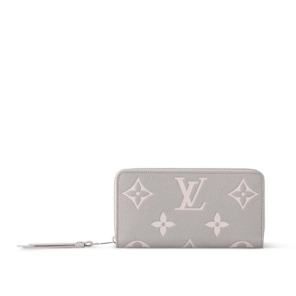 Miniaturbild: Louis Vuitton LV zippy zipper wallet Taro Purple Full Leather