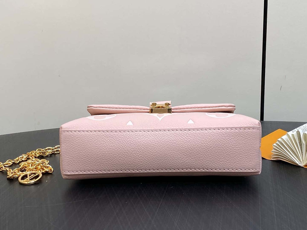 Thumbnail: Louis Vuitton Nano Bag – old lv wallet Pink Empreinte Leather