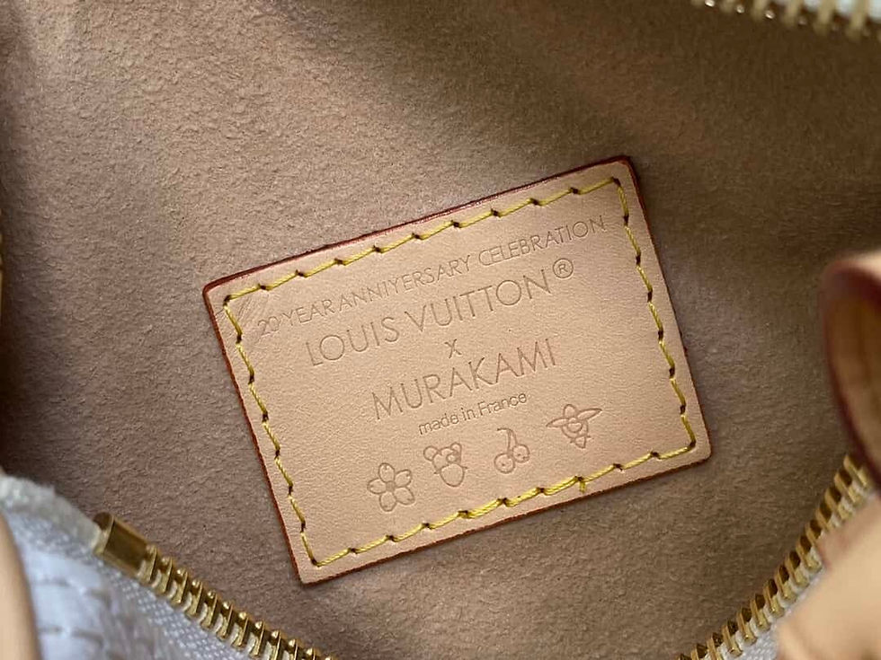 Thumbnail: Louis Vuitton Nano Speedy – lv dupe Murakami White Mini
