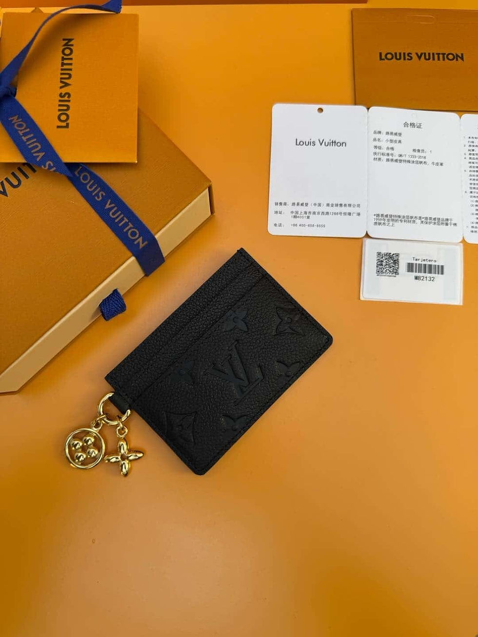 Louis Vuitton LV Charm Card Holder Black – Wallet Like Louis Vuitton USA Pick | Fashion Haven