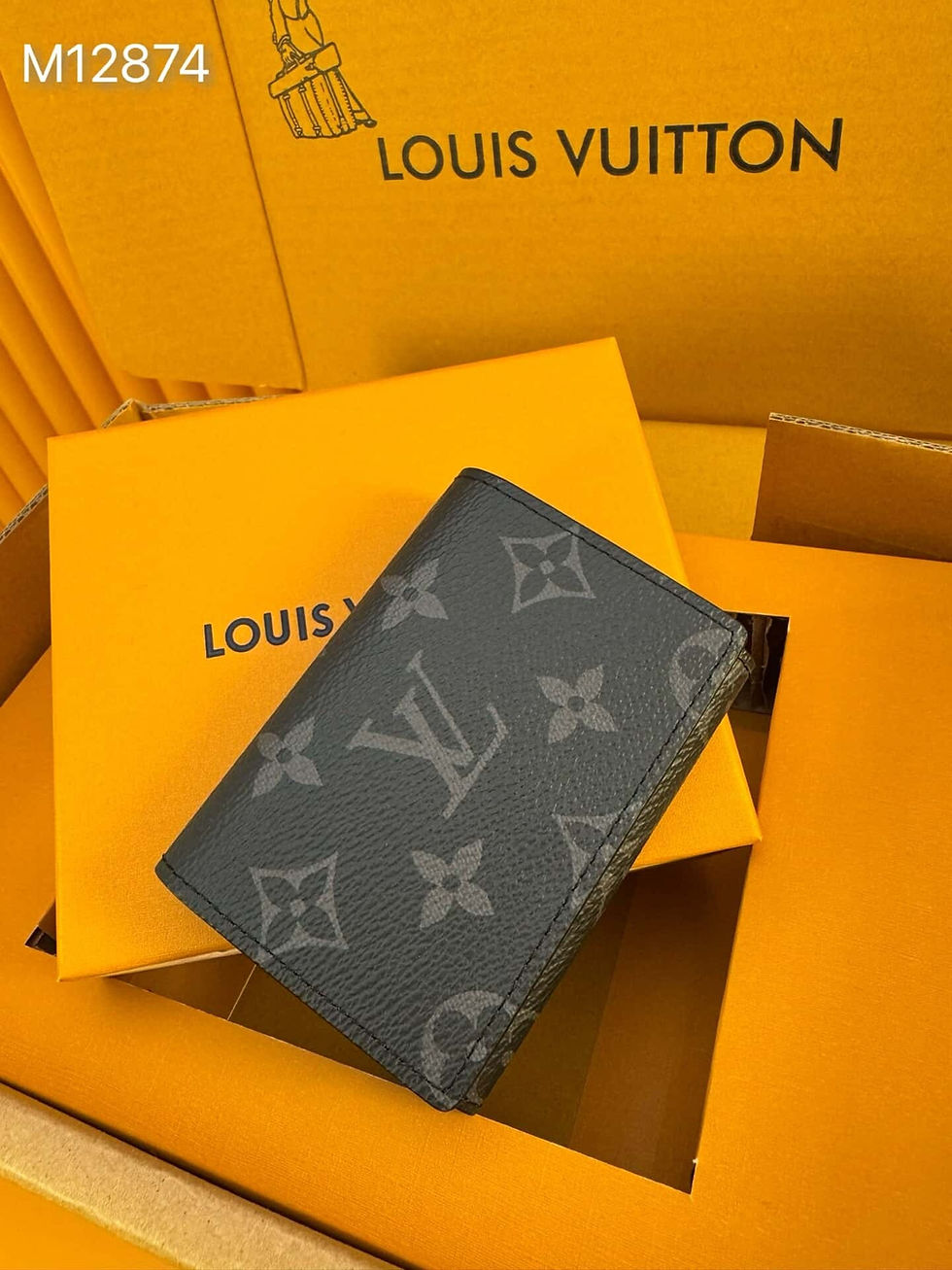 Miniaturbild: Louis Vuitton LV Envelope Card Holder – LV Zipped Wallet Dupe USA Deal