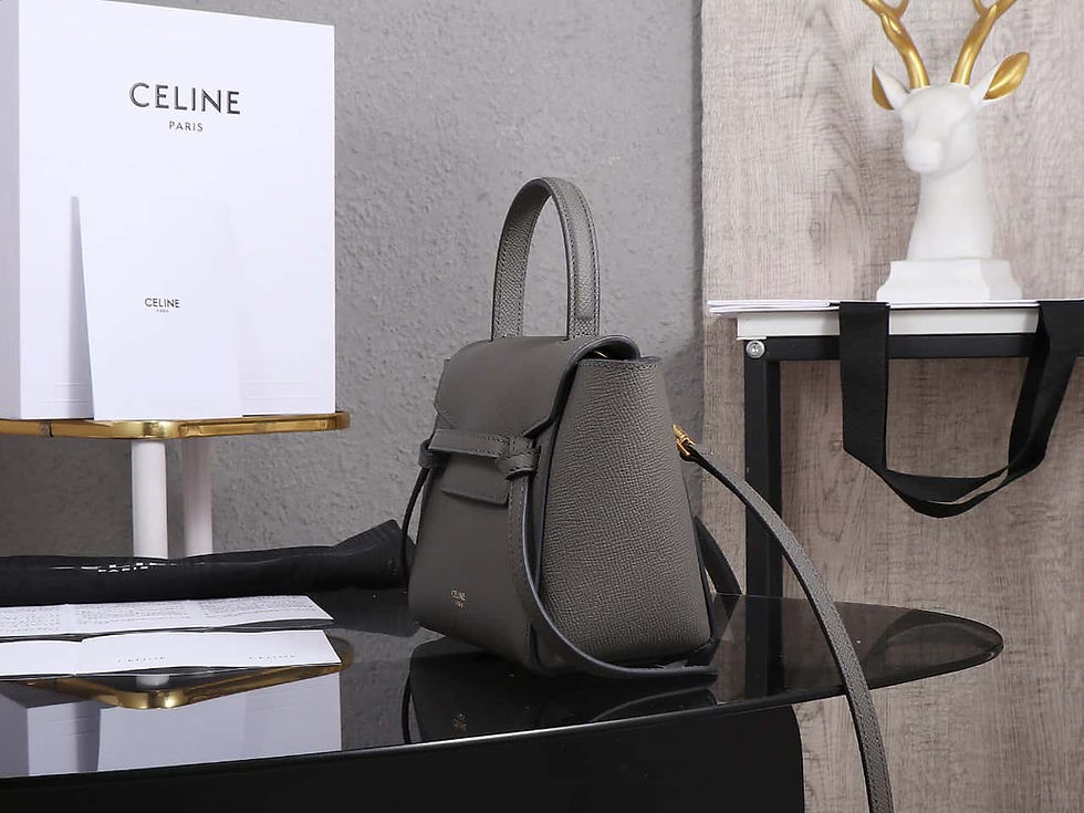 Thumbnail: Mini Grained Calfskin Pico Belt Bag – CL213