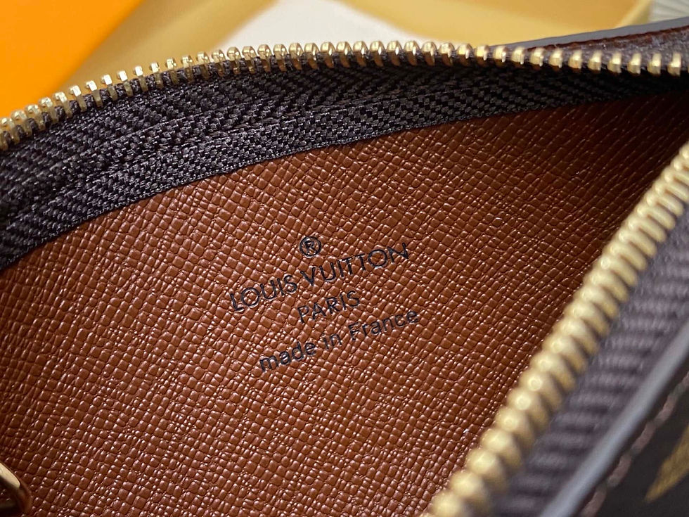 Thumbnail: Louis Vuitton LV Old Flower Key Bag Wallet