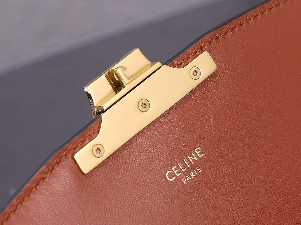 Thumbnail: CELINE TEEN TRIOMPHE BAG calfskin handbag authentic-looking celine replica bags