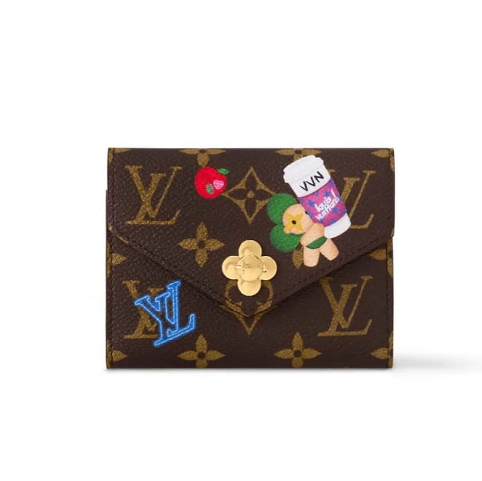 Louis Vuitton Victorine Wallet – Replica Yellow Xmas Limited Edition
